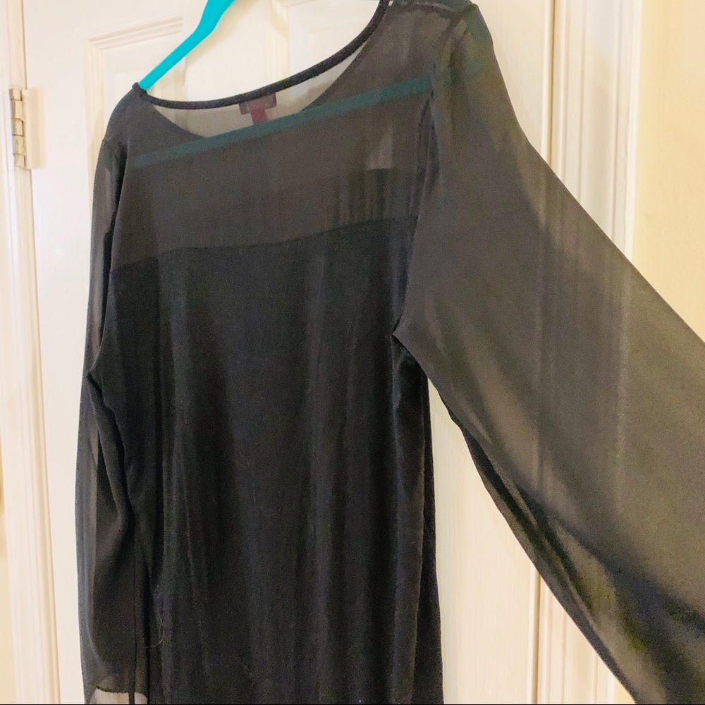 Sale Vince Camuto Black Sexy Top - Picture 7 of 9